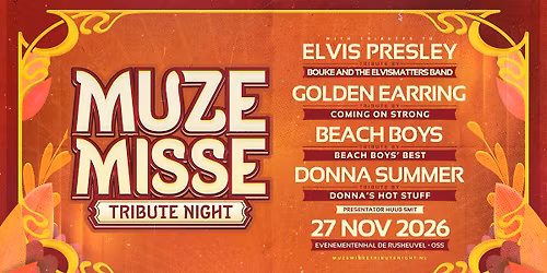 Muze Misse Tribute Night — muziek in Oss