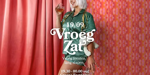 VroegZat 19 september — muziek in Oss