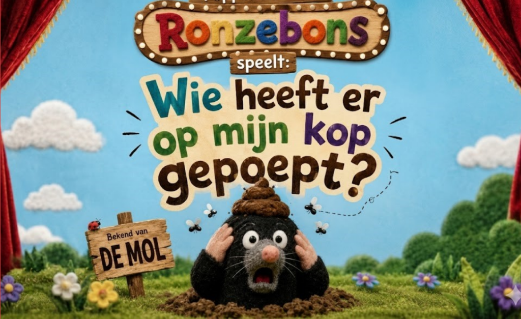 Poppentheater Ronzebons: Wie heeft er op mijn kop gepoept? in Oss