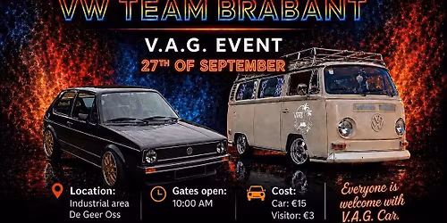 25 Year VW Team Brabant — Uitgaan in Oss