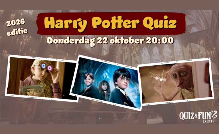 Harry Potter Quiz — Uitgaan in Oss